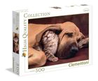 Clementoni, High Quality, Cuddles, puzzle, 500 piese
