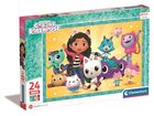 Clementoni, Maxi Super Color, Gabby's Dollhouse, Gabby, puzzle, 24 piese