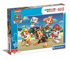 Clementoni, Maxi Super Color, Paw Patrol, puzzle, 60 piese