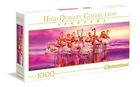 Clementoni, Panorama, Flamingo dance, puzzle, 1000 piese