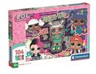 Clementoni, Super Color, L.O.L. Surprise!, puzzle, 104 piese