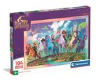 Clementoni, Super Color, Unicorn Academy, puzzle, 104 piese