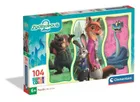 Clementoni, Super Color, Zootropolis 2, puzzle, 104 piese