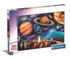 Clementoni, Super, Space Mission, puzzle, 300 piese