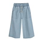 Cool Club, Blugi pentru fete, tip culotte, albastru deschis denim