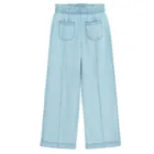 Cool Club, Blugi pentru fete, wide fit, albastru