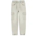 Cool Club, Blugi reglabili pentru baieti, croiala jogger, gri