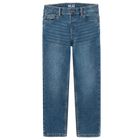 Cool Club, Blugi reglabili pentru baieti, croiala relax, albastru