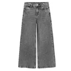 Cool Club, Blugi reglabili pentru fete, croiala wide leg, gri