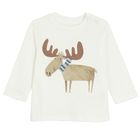 Cool Club, Bluza cu maneca lunga pentru baieti, alb