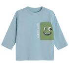Cool Club, Bluza cu maneca lunga pentru baieti, albastru