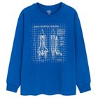 Cool Club, Bluza cu maneca lunga pentru baieti, albastru