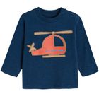 Cool Club, Bluza cu maneca lunga pentru baieti, bleumarin