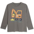 Cool Club, Bluza cu maneca lunga pentru baieti, gri
