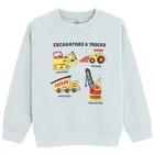 Cool Club, Bluza cu maneca lunga pentru baieti, gri