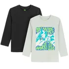 Cool Club, Bluza cu maneca lunga pentru baieti, mix, set, 2 buc.