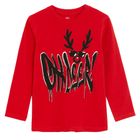Cool Club, Bluza cu maneca lunga pentru baieti, rosu