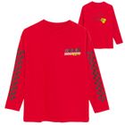 Cool Club, Bluza cu maneca lunga pentru baieti, rosu, imprimeu Hot Wheels