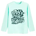 Cool Club, Bluza cu maneca lunga pentru baieti, turcoaz