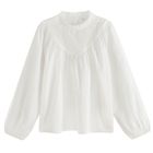 Cool Club, Bluza cu maneca lunga pentru fete, alb