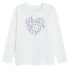 Cool Club, Bluza cu maneca lunga pentru fete, alb