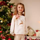 Cool Club, Bluza cu maneca lunga pentru fete, alb