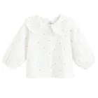 Cool Club, Bluza cu maneca lunga pentru fete, alb