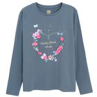 Cool Club, Bluza cu maneca lunga pentru fete, albastru
