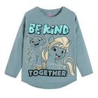 Cool Club, Bluza cu maneca lunga pentru fete, albastru, paiete duble, imprimeu My Little Pony