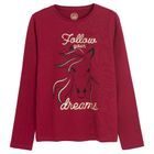 Cool Club, Bluza cu maneca lunga pentru fete, claret