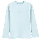 Cool Club, Bluza cu maneca lunga pentru fete, din tricot striat, albastru