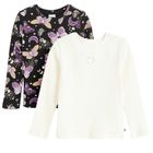 Cool Club, Bluza cu maneca lunga pentru fete, din tricot striat, mix, set, 2 buc.
