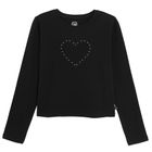 Cool Club, Bluza cu maneca lunga pentru fete, negru