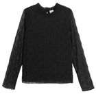 Cool Club, Bluza cu maneca lunga pentru fete, negru