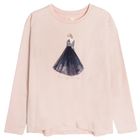 Cool Club, Bluza cu maneca lunga pentru fete, roz deschis