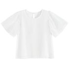 Cool Club, Bluza cu maneca scurta pentru fete, alb
