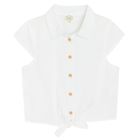 Cool Club, Bluza cu maneca scurta pentru fete, alb