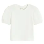 Cool Club, Bluza cu maneca scurta pentru fete, alb