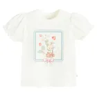 Cool Club, Bluza cu maneca scurta pentru fete, alb