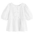 Cool Club, Bluza cu maneca scurta pentru fete, alb