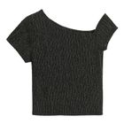 Cool Club, Bluza cu maneca scurta pentru fete, negru
