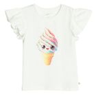 Cool Club, Bluza fara maneci pentru fete, alb