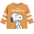 Cool Club, Bluza galbena cu maneca lunga pentru baieti, imprimeu Snoopy Little peanuts