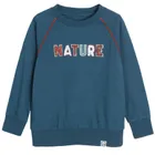 Cool Club, Bluza pentru baieti, turcoaz, imprimeu Nature