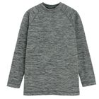 Cool Club, Bluza termica cu maneca lunga pentru baieti, gri melanj