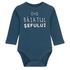 Cool Club, Body cu maneca lunga pentru baieti, albastru
