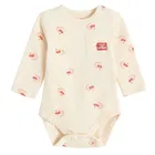 Cool Club, Body cu maneca lunga pentru baieti, bej