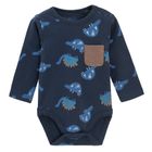 Cool Club, Body cu maneca lunga pentru baieti, bleumarin