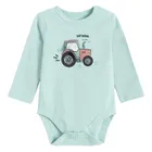 Cool Club, Body cu maneca lunga pentru baieti, menta verde