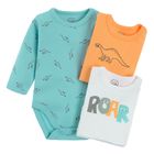 Cool Club, Body cu maneca lunga pentru baieti, mix, set, 3 buc.